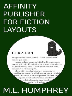 cover image of Affinity Publisher for Fiction Layouts
